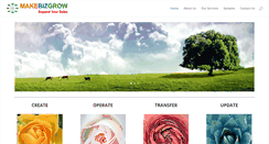 Desktop Screenshot of makebizgrow.com