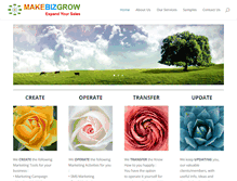 Tablet Screenshot of makebizgrow.com